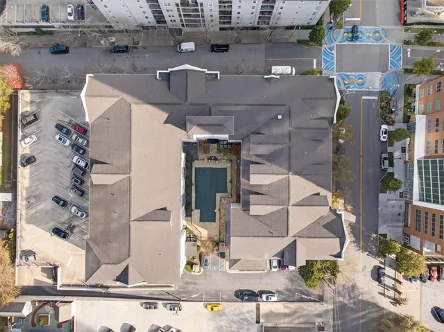 a view of balcony with city view