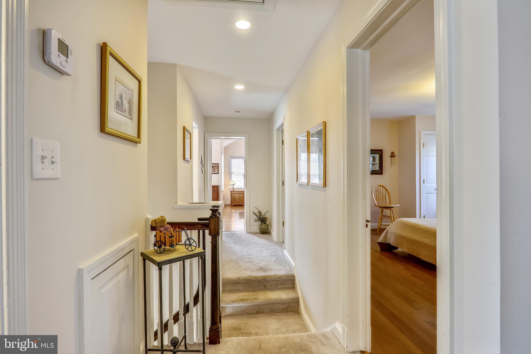 5805 Aberdeen Road Bethesda, MD 20817 - Photo 22 of 42 Second floor hall