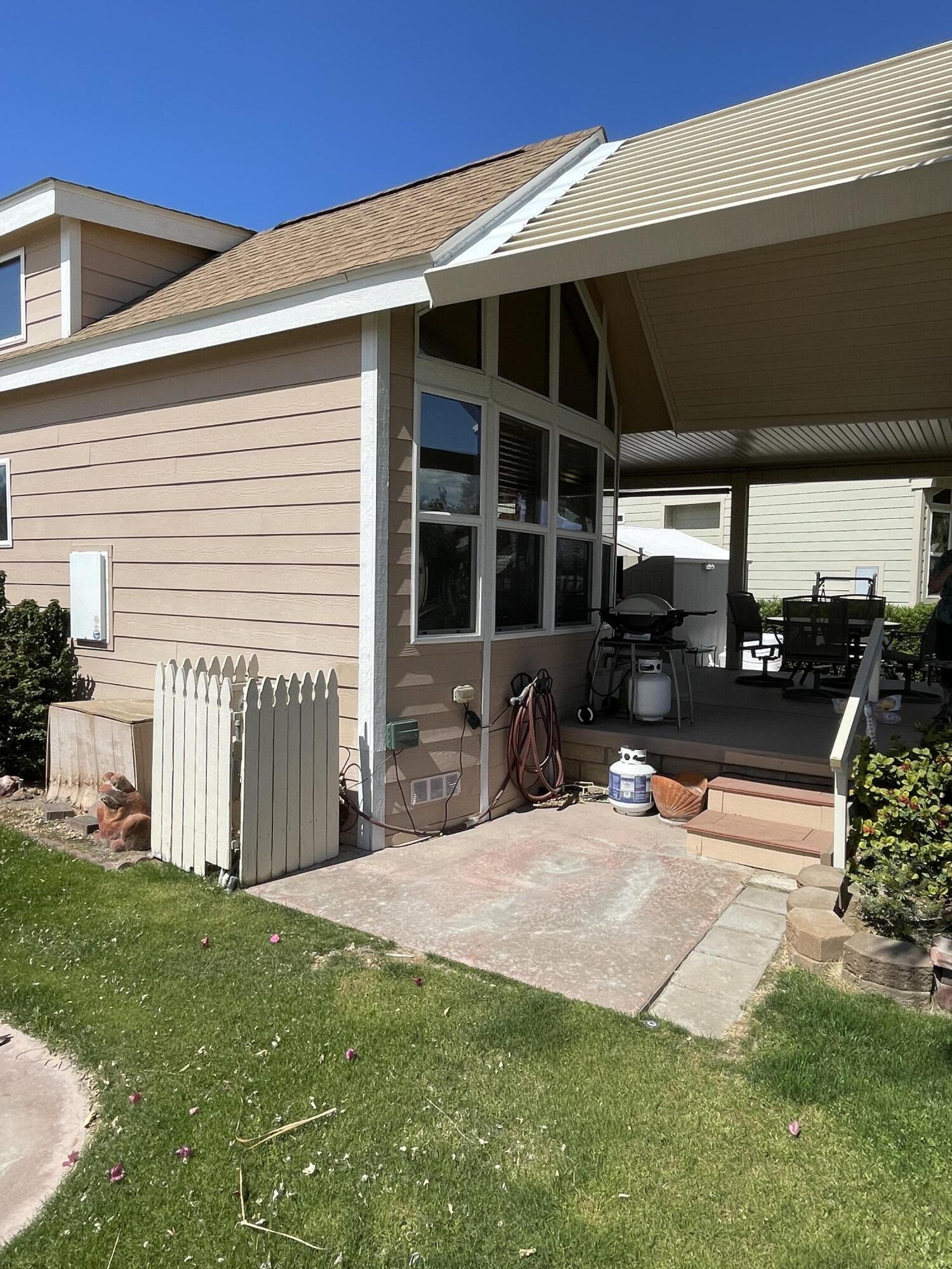 81620 Ave 49, Unit 235B Indio, CA 92201 - Photo 15 of 21 a view of a house with backyard and porch