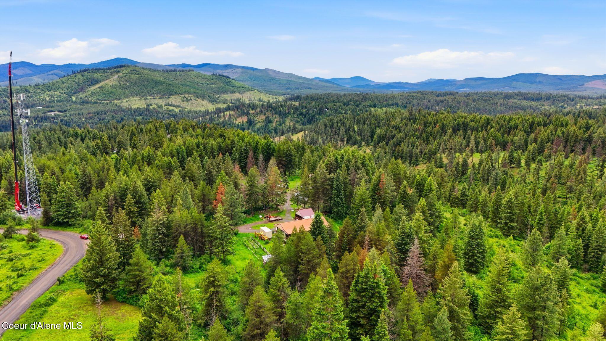 890 Pokey Creek Road Fernwood, ID 83830 - Photo 39 of 45 Aerial View
