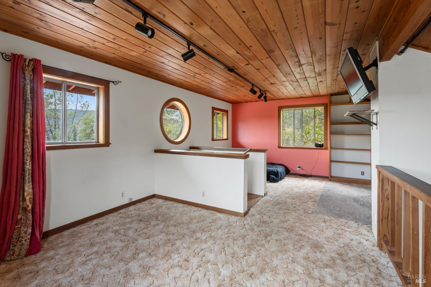 13800 Poonkinney Road Dos Rios, CA 95429 - Photo 19 of 28 a view of a hallway with a washer and dryer