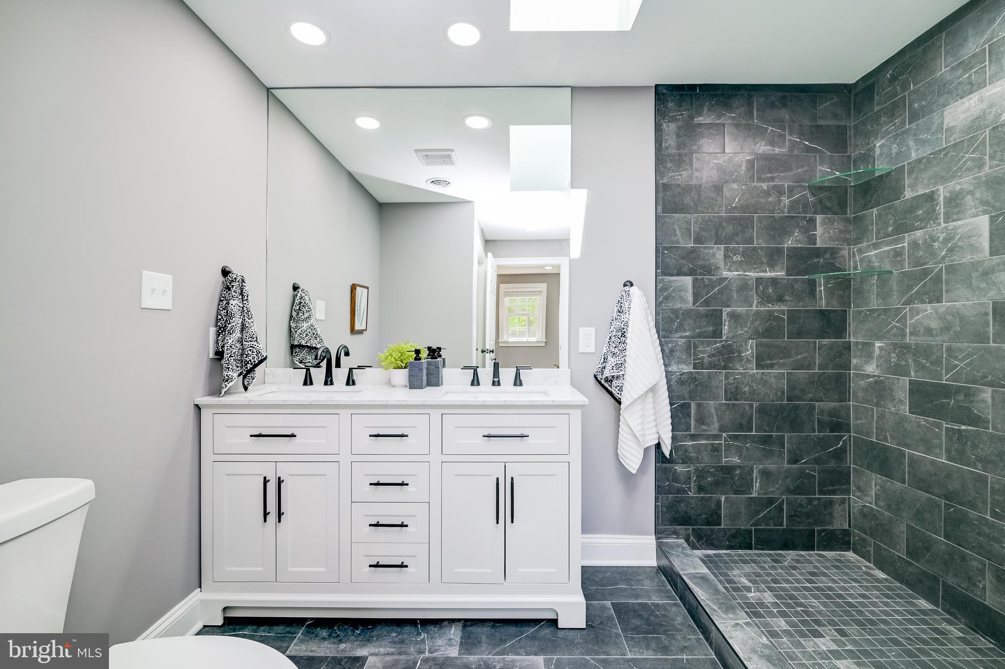 21020 Peach Tree Road Dickerson, MD 20842 - Photo 30 of 57 a bathroom with a sink a toilet and shower