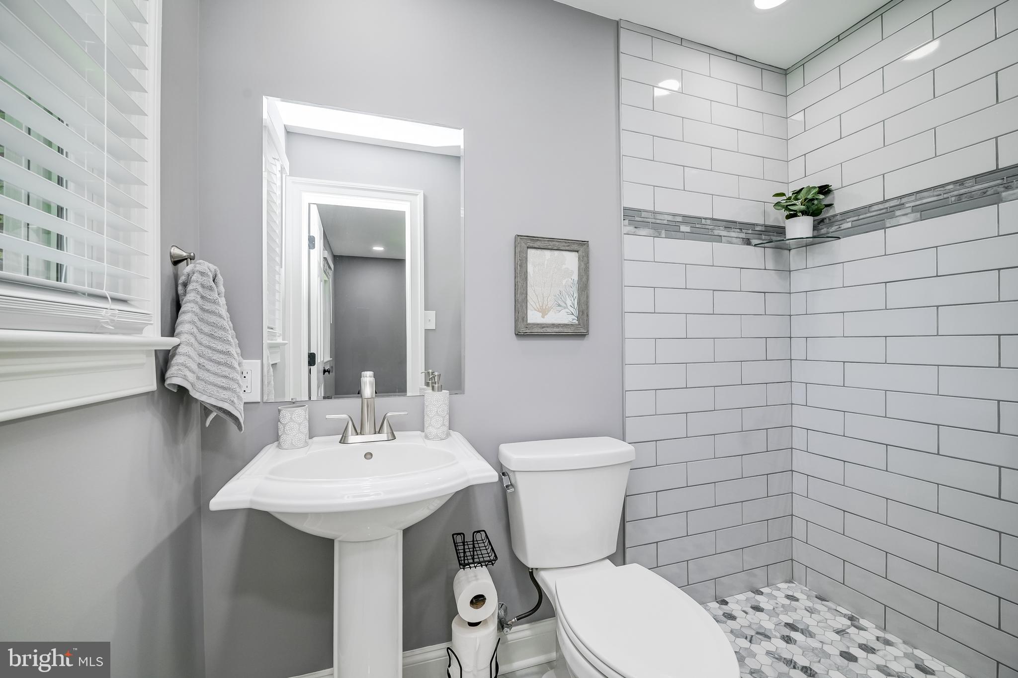 21020 Peach Tree Road Dickerson, MD 20842 - Photo 38 of 57 a bathroom with a sink a toilet and shower