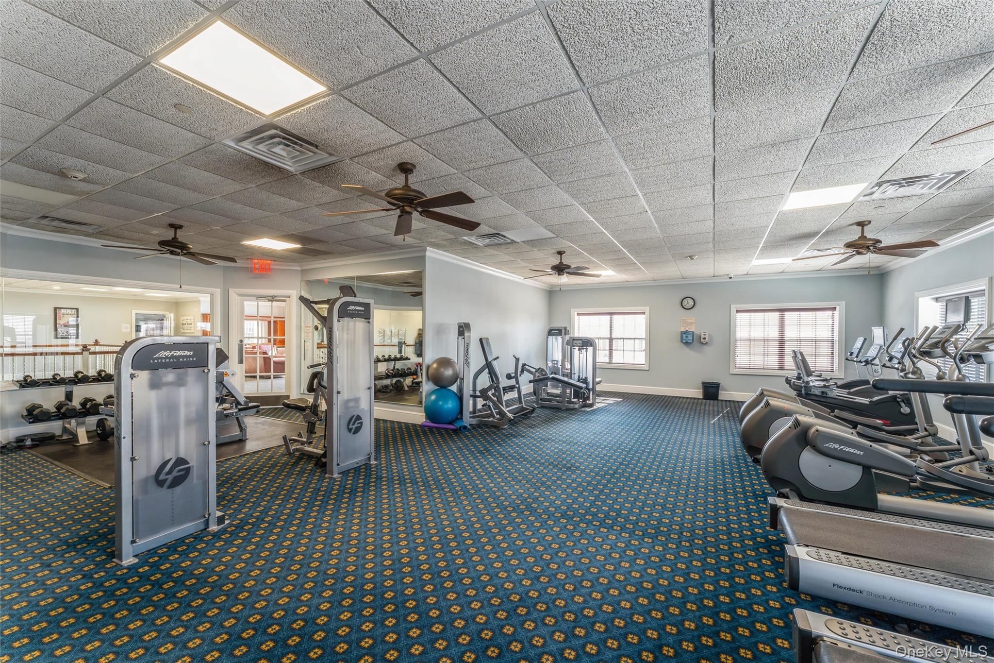 169 Spring Drive East Meadow, NY 11554 - Photo 26 of 33 a view of a room with gym equipment