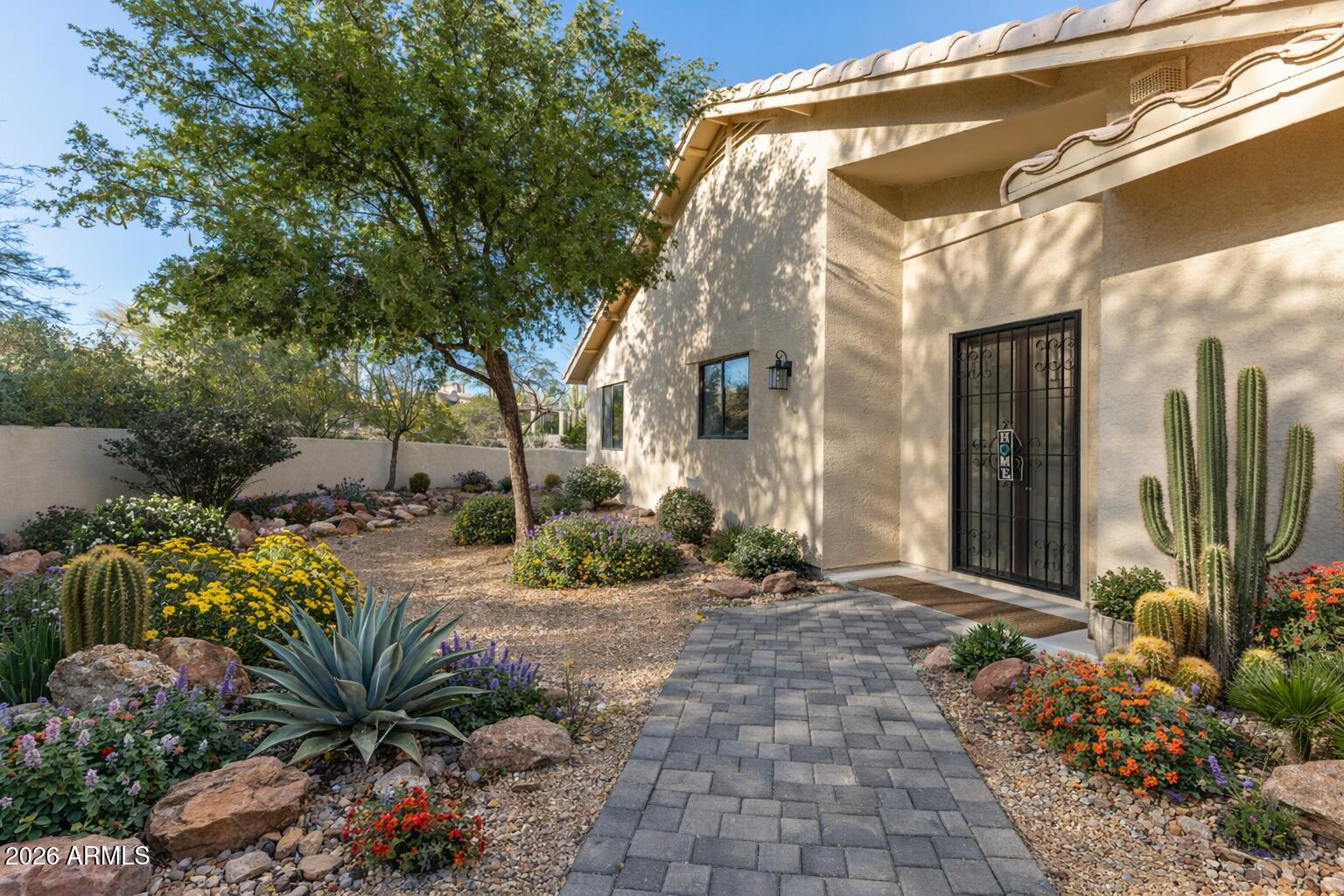 368 North Mountain View Road Apache Junction, AZ 85119 - Photo 6 of 48 Southwestern desert garden at sunset