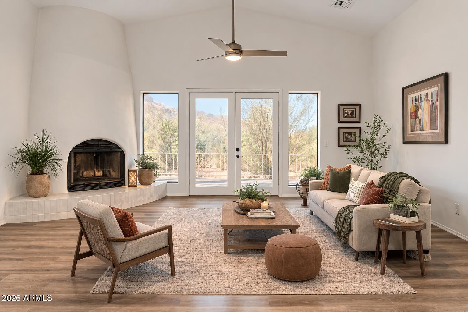 368 North Mountain View Road Apache Junction, AZ 85119 - Photo 8 of 48 Cozy Southwestern living room retreat