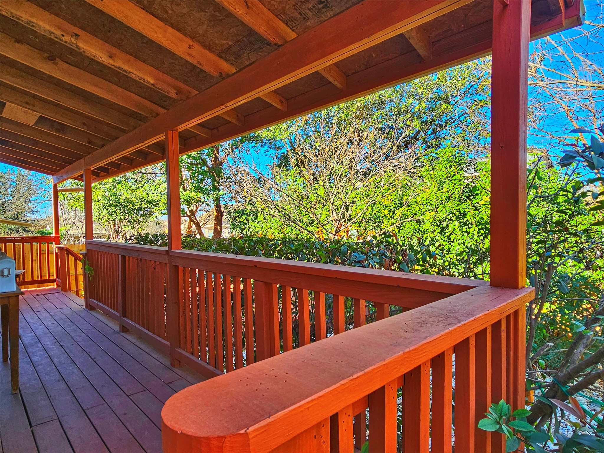 11508 Flushwing Drive Austin, TX 78754 - Photo 21 of 24 View of wooden terrace