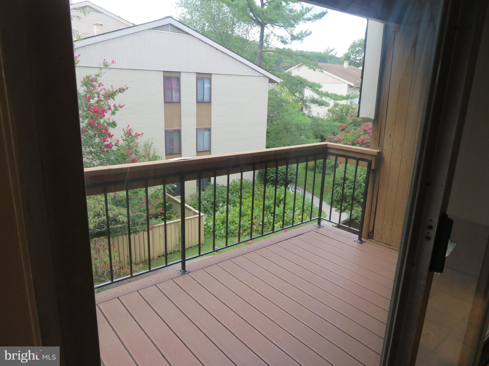2 Cross Keys Road, Unit 2E Baltimore, MD 21210 - Photo 10 of 19 New decking on balcony