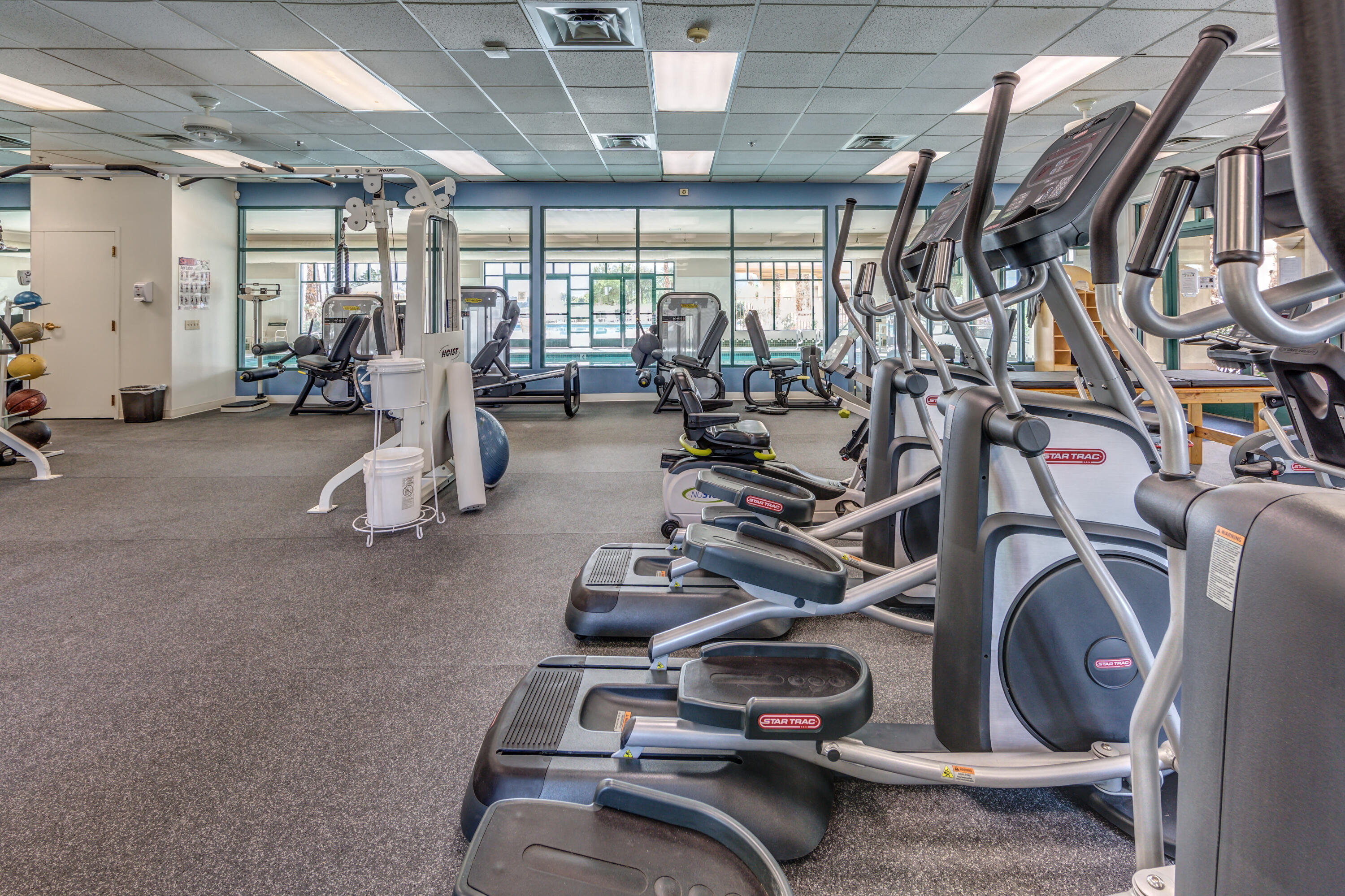 44357 Royal Lytham Drive Indio, CA 92201 - Photo 19 of 21 a view of a room with gym equipment
