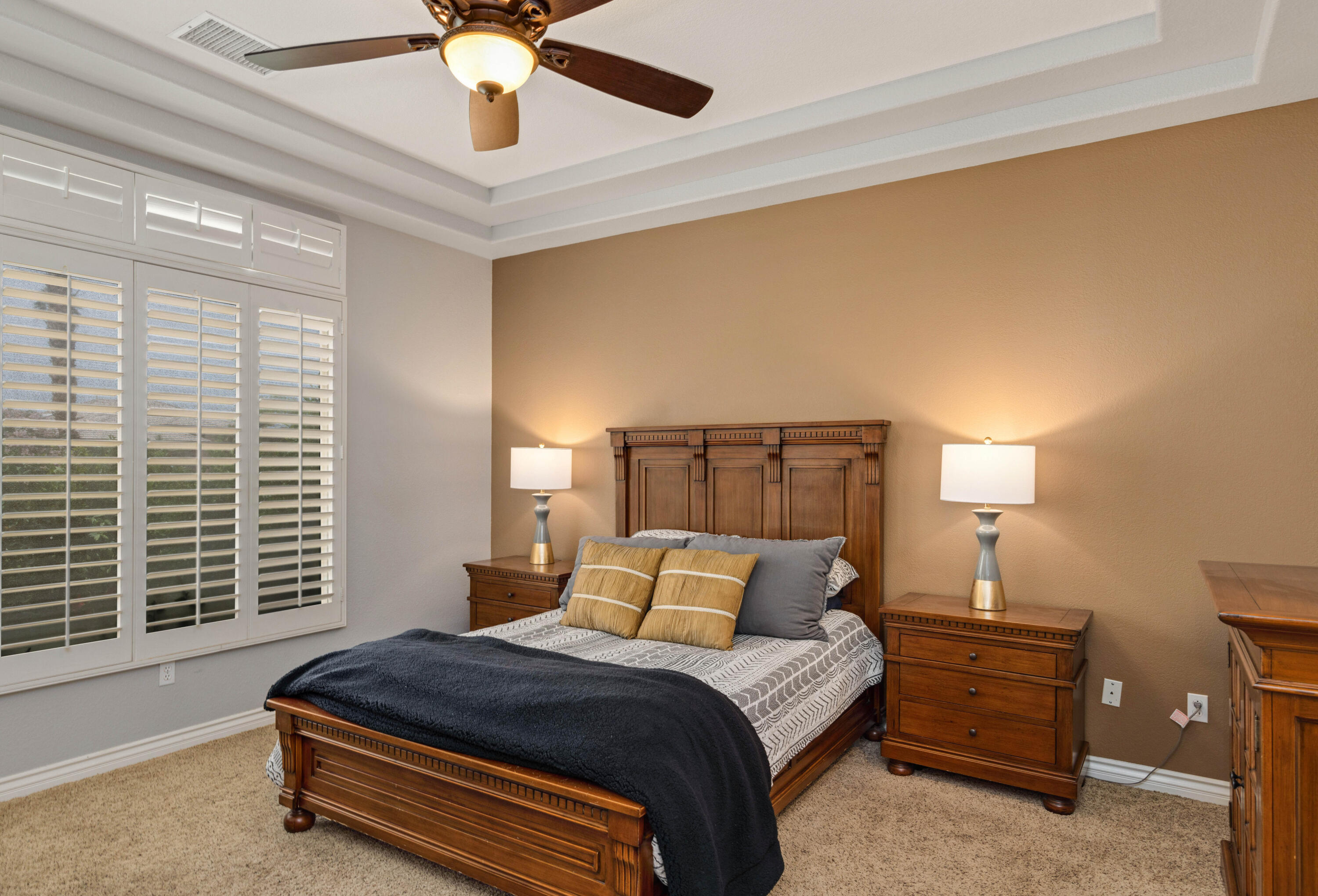 44357 Royal Lytham Drive Indio, CA 92201 - Photo 10 of 21 a bedroom with a bed and window