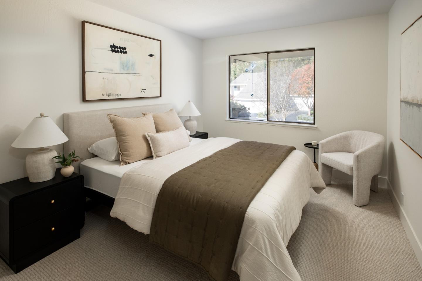 2464 Golf Links Circle Santa Clara, CA 95050 - Photo 19 of 45 a bedroom with a bed and a window