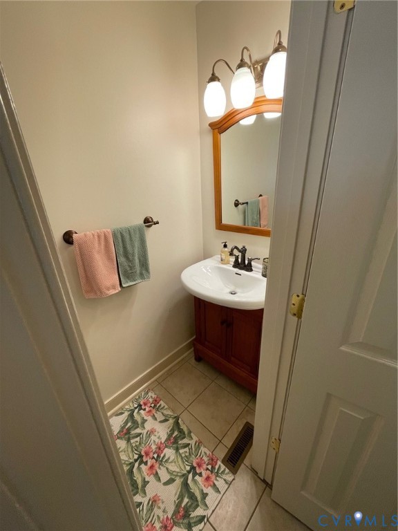 12500 Musical Lane Midlothian, VA 23113 - Photo 18 of 51 Compact powder room featuring a pedestal sink with