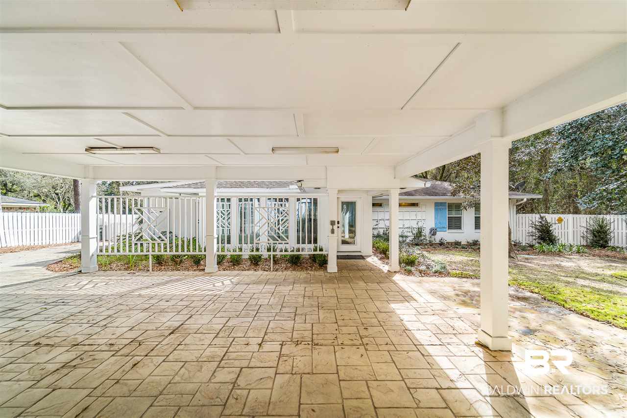 14143 Oak Street Magnolia Springs, AL 36555 - Photo 32 of 45 Double Carport