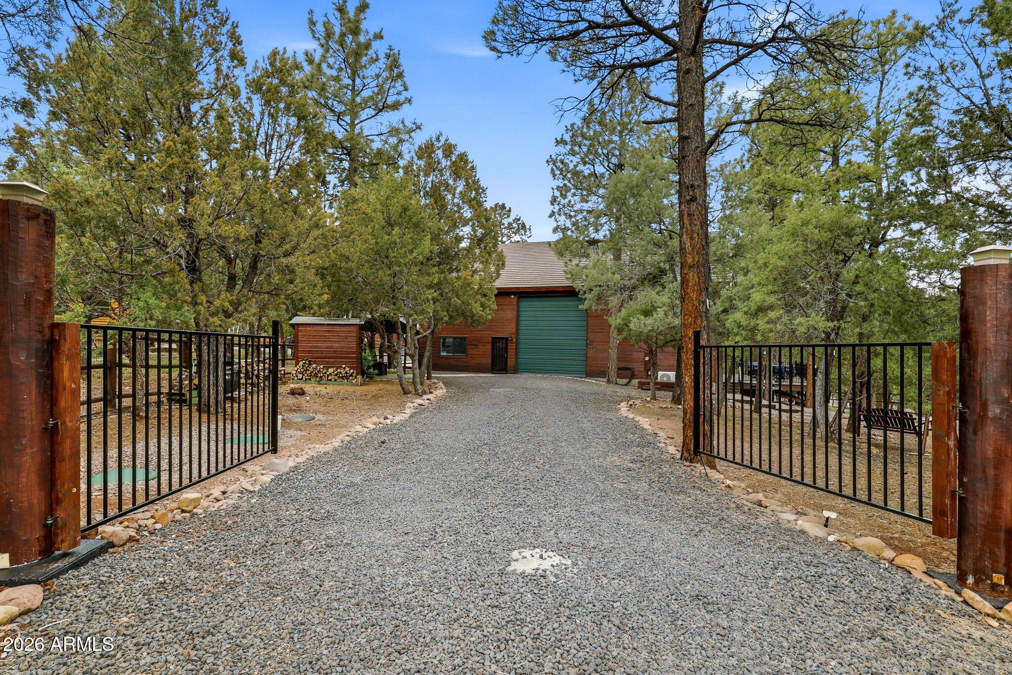 2287 Richenbacher Circle Overgaard, AZ 85933 - Photo 1 of 46 a view of a house with backyard and trees