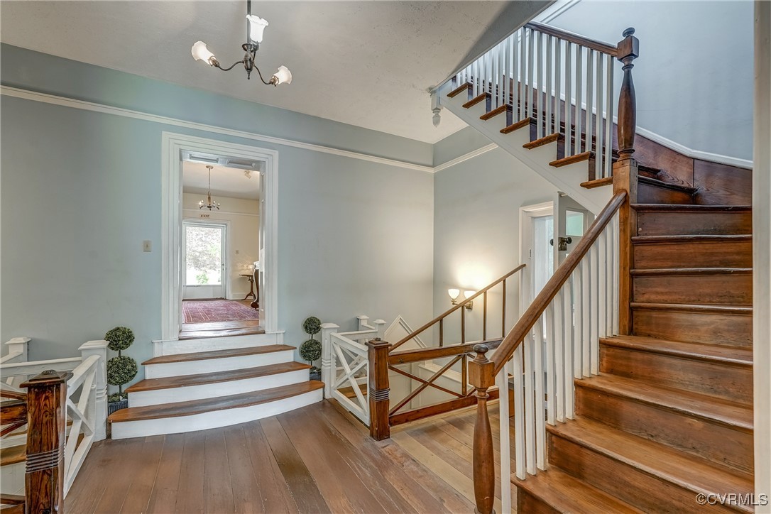 23 Courthouse Road Buckingham, VA 23921 - Photo 15 of 50 a view of entryway and hall with wooden floor