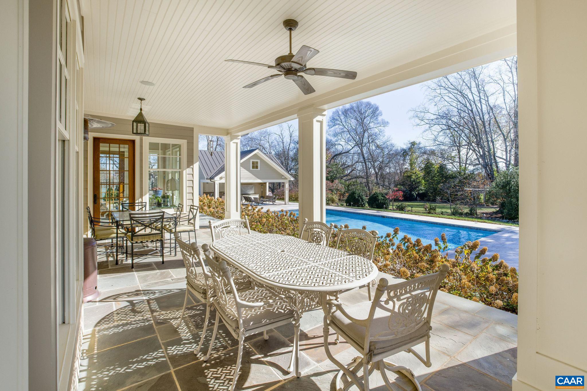 2687 Milton Farm Charlottesville, VA 22902 - Photo 24 of 75 a view of a dining room with furniture window and outside view