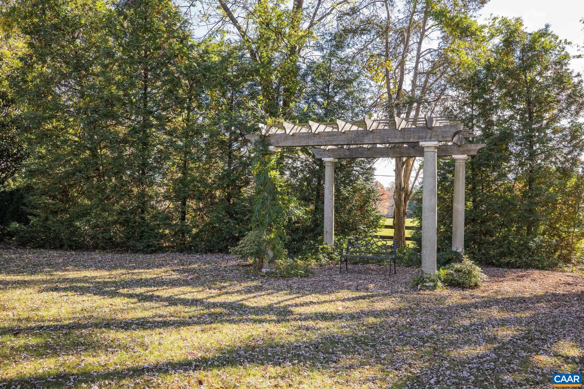 2687 Milton Farm Charlottesville, VA 22902 - Photo 36 of 75 a view of a house with backyard and trees