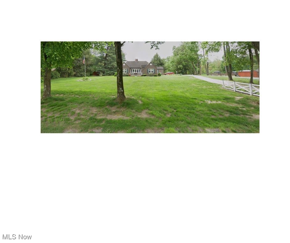 View of green lawn