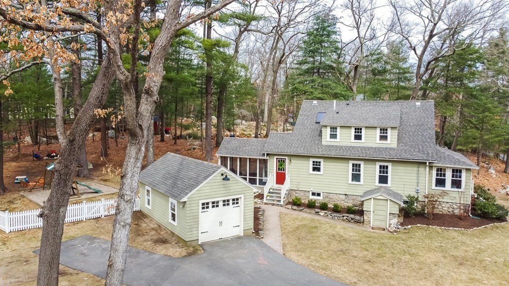 93 Gould Road Andover, MA 01810 - Photo 2 of 39 front view of a house with a yard