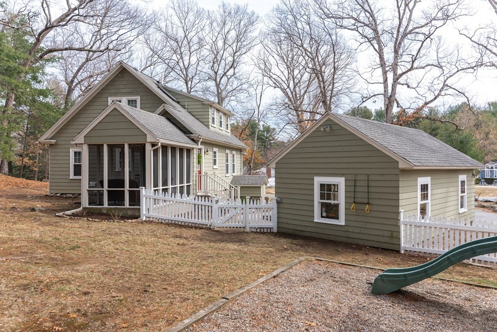 93 Gould Road Andover, MA 01810 - Photo 27 of 39 a front view of a house with garden