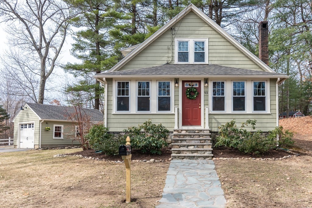 93 Gould Road Andover, MA 01810 - Photo 3 of 39 a view of a brick house with large windows