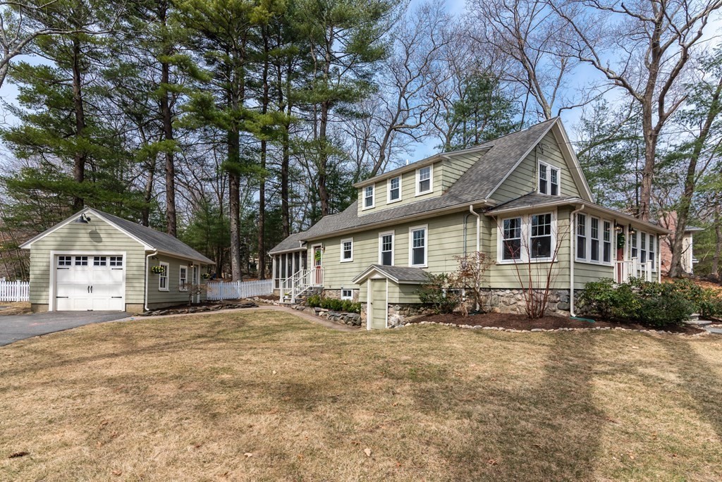 93 Gould Road Andover, MA 01810 - Photo 33 of 39 a front view of a house with garden