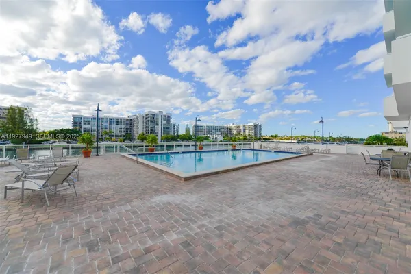 a view of swimming pool with a terrace