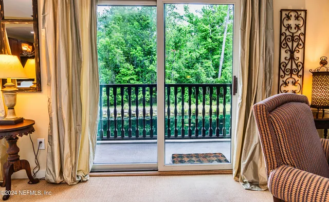 a view of front door and porch