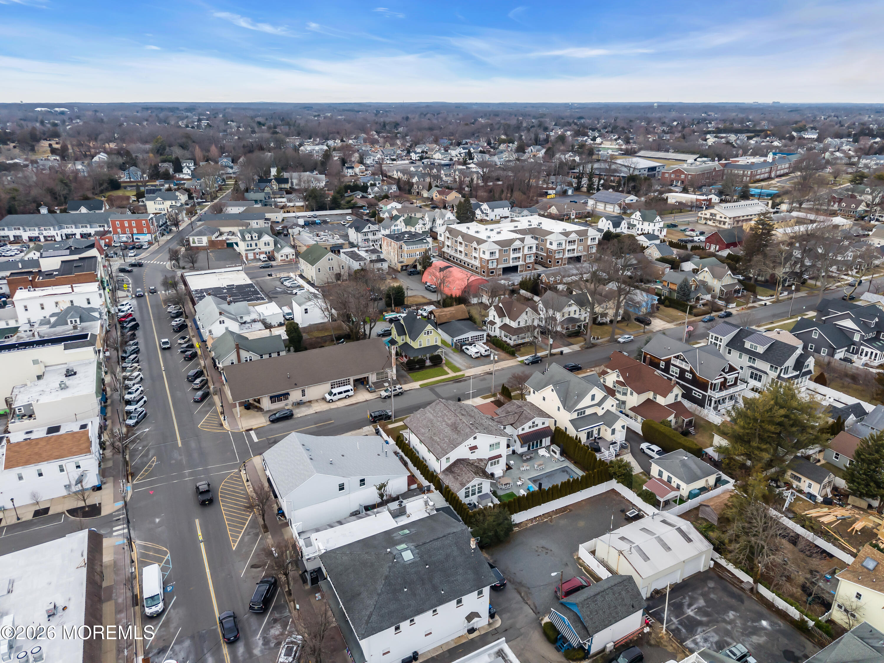 Undisclosed Address Manasquan, NJ 08736 - Photo 16 of 52 an aerial view of a city with lots of residential buildings