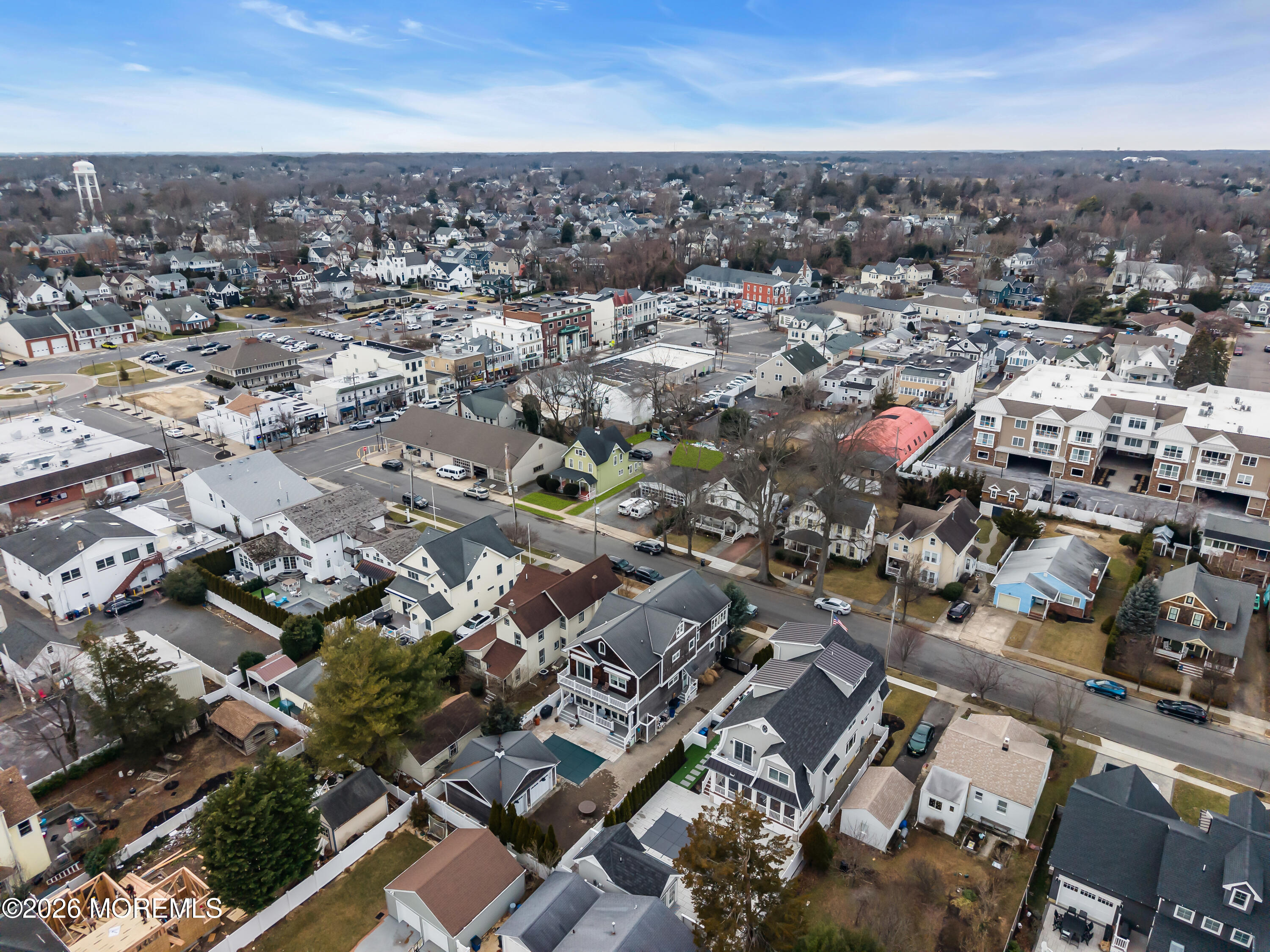 Undisclosed Address Manasquan, NJ 08736 - Photo 18 of 52 an aerial view of a city with lots of residential buildings