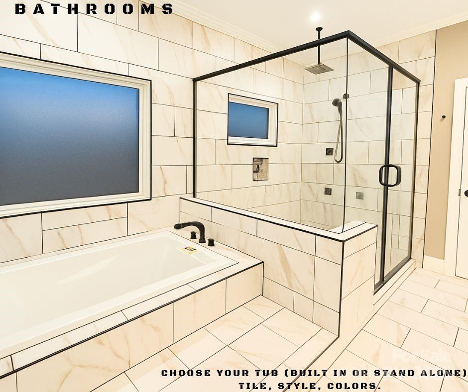 0 George Brown Road, Unit 7 Crouse, NC 28033 - Photo 7 of 22 a bathroom with a shower and a bathtub