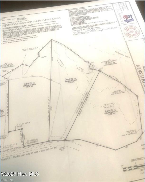 Lot C Whitehurst Road Knotts Island, NC 27950 - Photo 9 of 9 PLAT LOT C