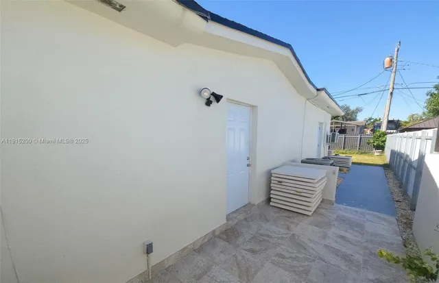 a view of living room and utility room