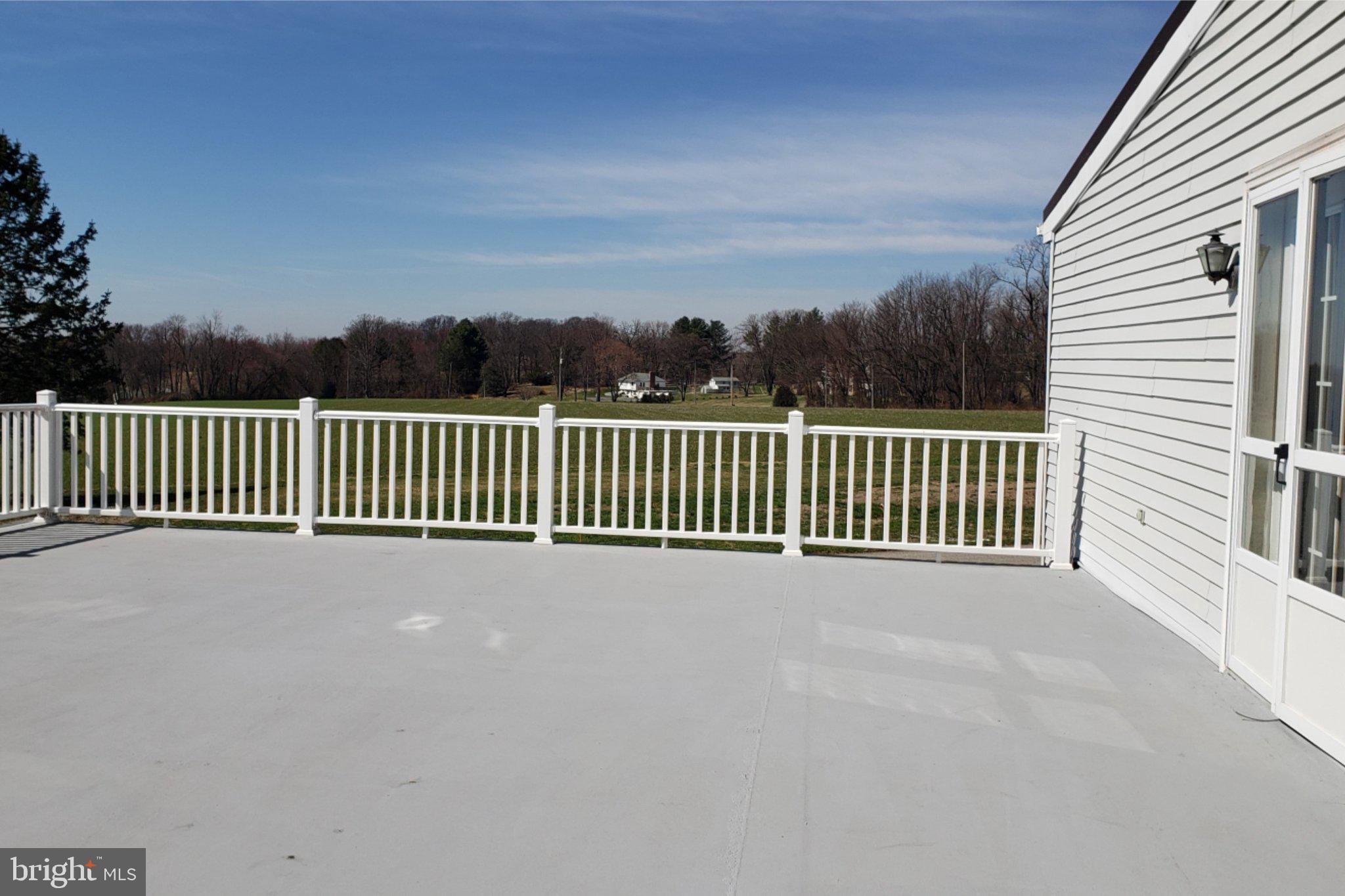 172 Street Road Oxford, PA 19363 - Photo 4 of 13 Spacious deck with serene views.