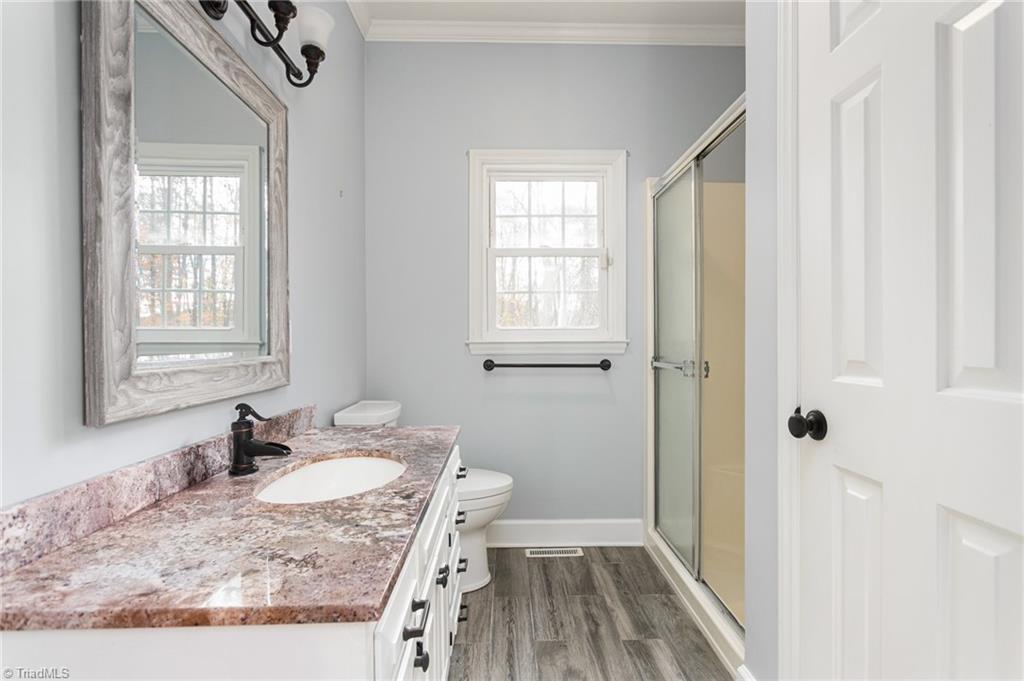 4813 Carlson Valley Road Summerfield, NC 27358 - Photo 18 of 46 Downstairs Full Bathroom