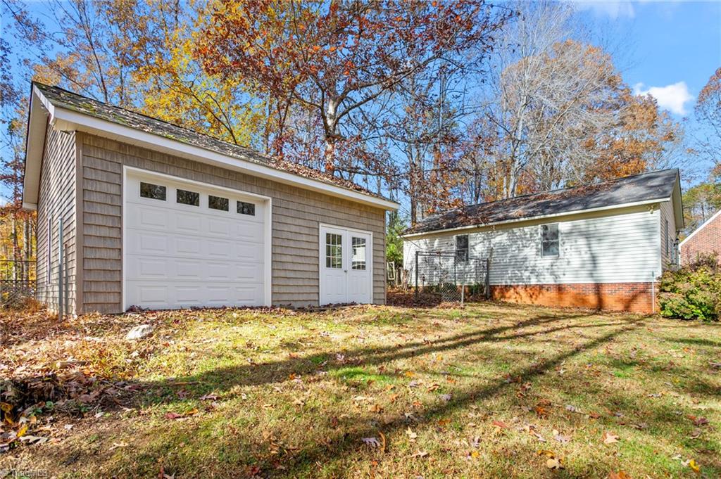 4813 Carlson Valley Road Summerfield, NC 27358 - Photo 42 of 46 Rear Building with Single Garage