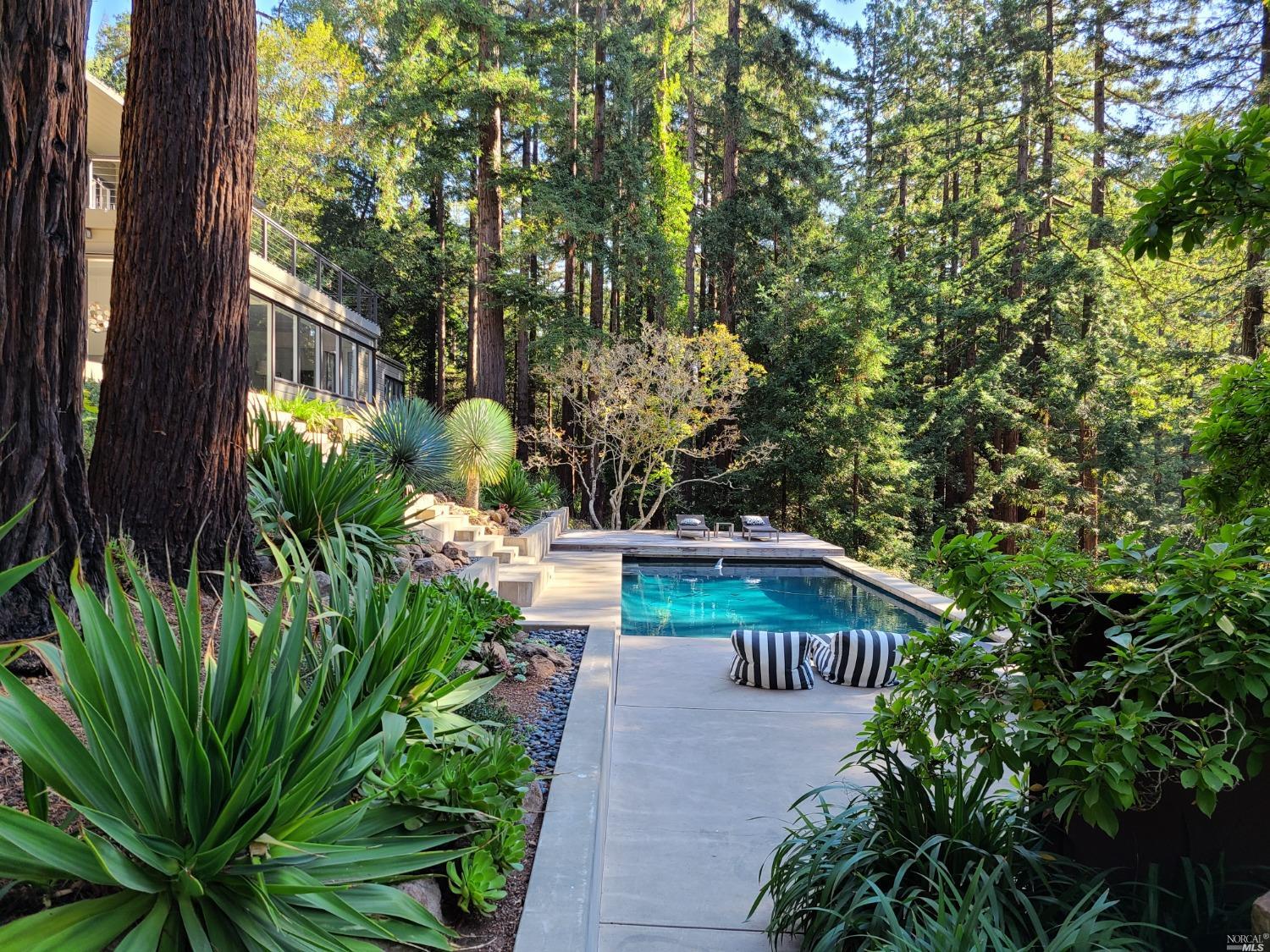 460 Cascade Drive, Unit C Mill Valley, CA 94941 - Photo 1 of 1 a view of a house with a yard