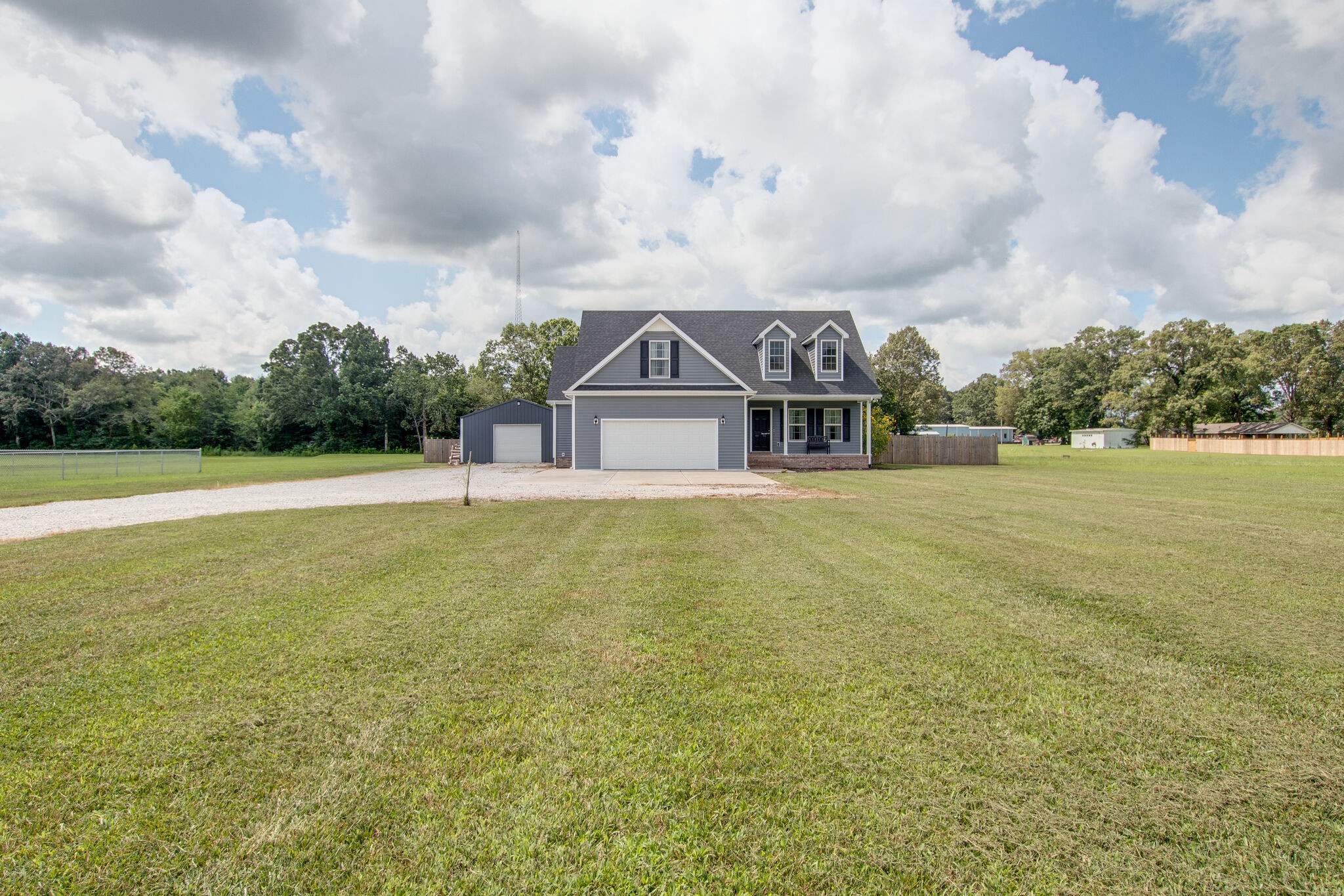 84 Houston Bell Road Manchester, TN 37355 - Photo 1 of 36 a view of a terrace with a garden