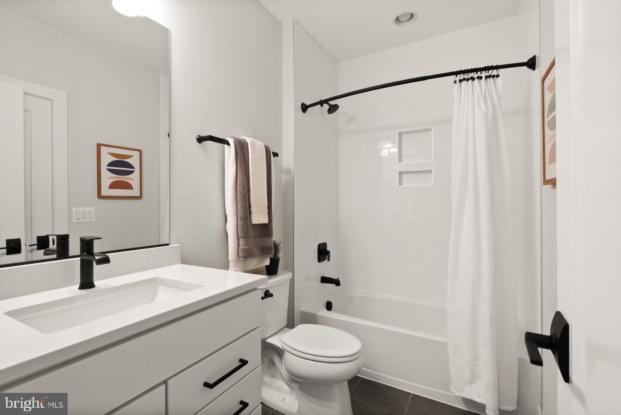 7232 Andrus Road Bethesda, MD 20817 - Photo 36 of 36 Modern basement bathroom.