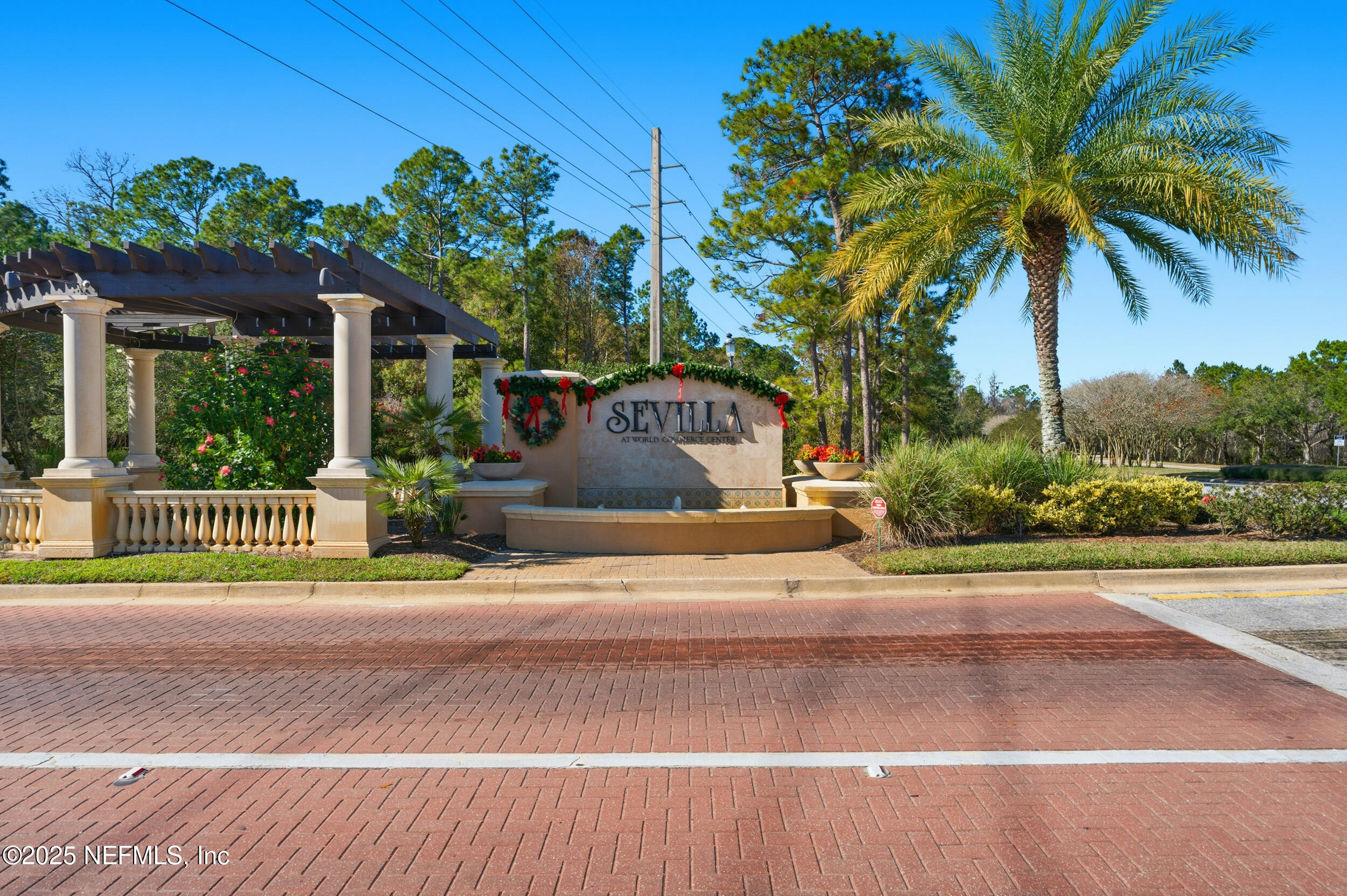 1165 Carmona Place St. Augustine, FL 32092 - Photo 28 of 31 a view of a garden from a patio