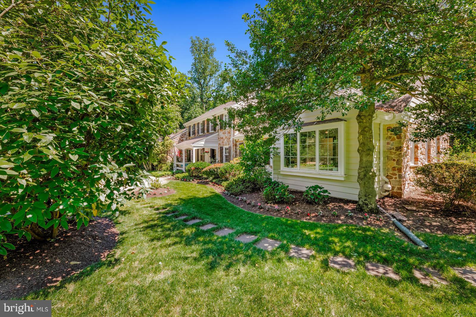 1700 Old Welsh Road Huntingdon Valley, PA 19006 - Photo 84 of 105 a view of a house with a yard