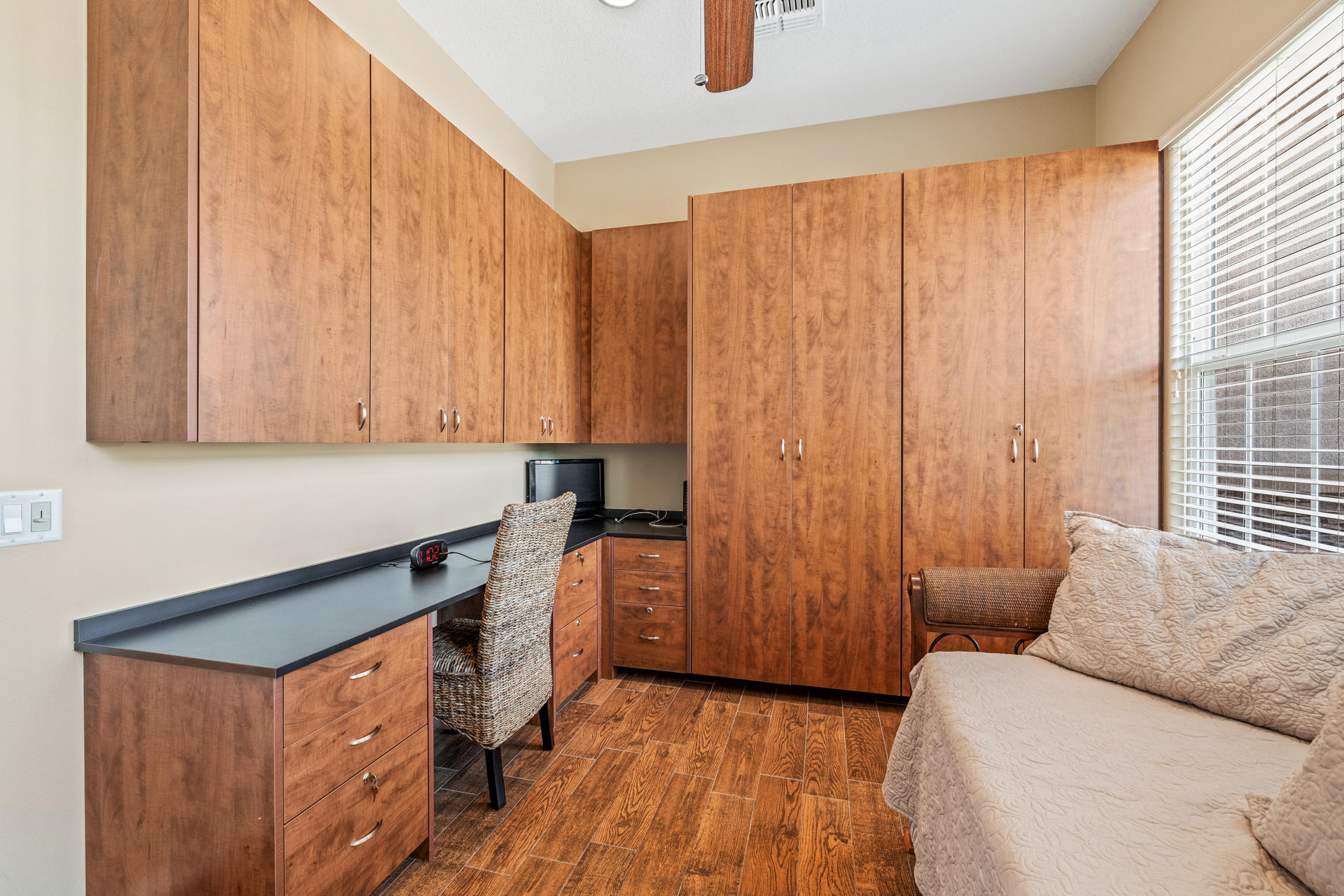 80445 Paria Way Indio, CA 92201 - Photo 20 of 70 a view of a kitchen with furniture and wooden floor