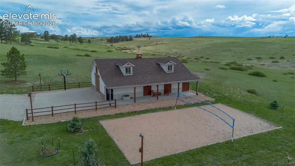 2385 Antelope Ridge Trail Parker, CO 80138 - Photo 12 of 47 BARN AND VOLLEYBALL COURT
