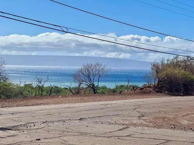 a view of a road with a road