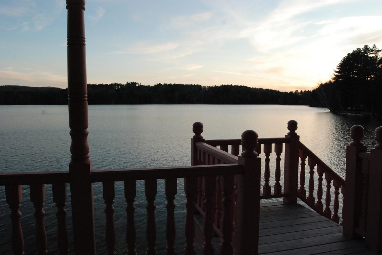 151 Hupi Road Monterey, MA 01245 - Photo 29 of 31 a view of a lake from a balcony