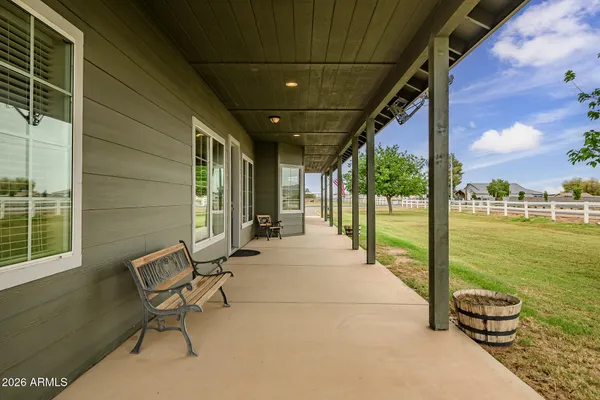 a view of a chairs with an outdoor space
