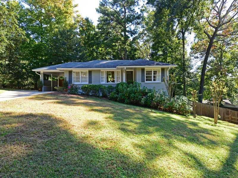 1221 Willivee Drive Decatur, GA 30033 - Photo 1 of 1 Exterior Front. Large, corner lot - almost a half acre in great Decatur location! Renovated in 2007 - close to many parks, Emory, shops & restaurants!
