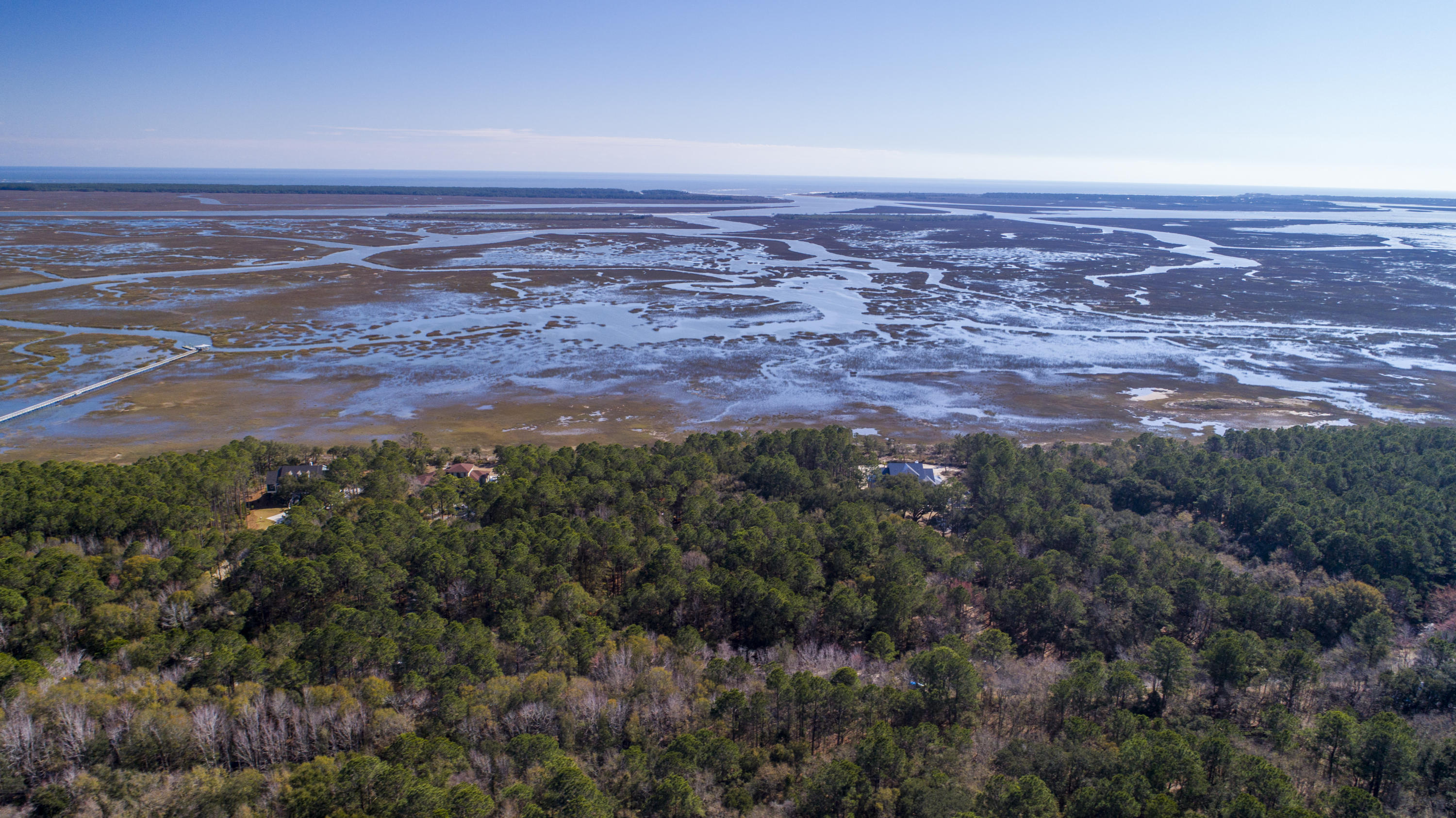 19 Longmarsh Road Awendaw, SC 29429 - Photo 3 of 46 Aerial panoramic view