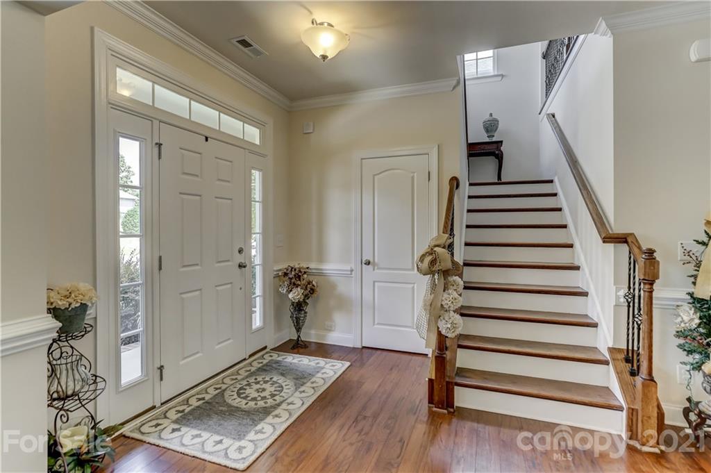 2016 Henslow Trail Tega Cay, SC 29708 - Photo 3 of 33 a view of entryway with wooden floor