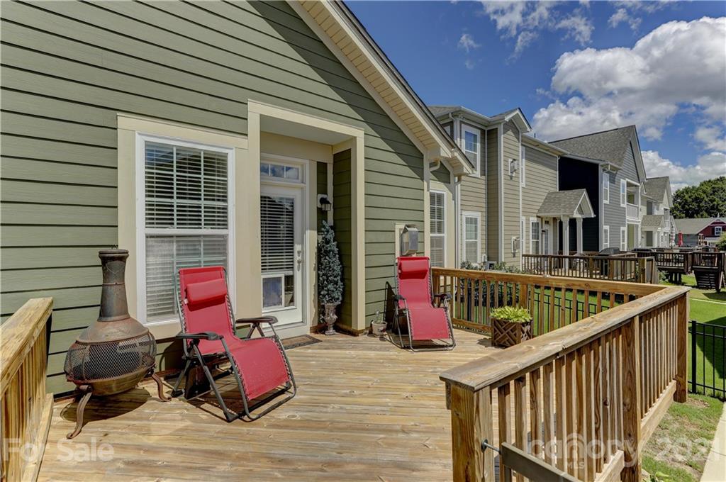 2016 Henslow Trail Tega Cay, SC 29708 - Photo 28 of 33 a view of two chairs on the deck